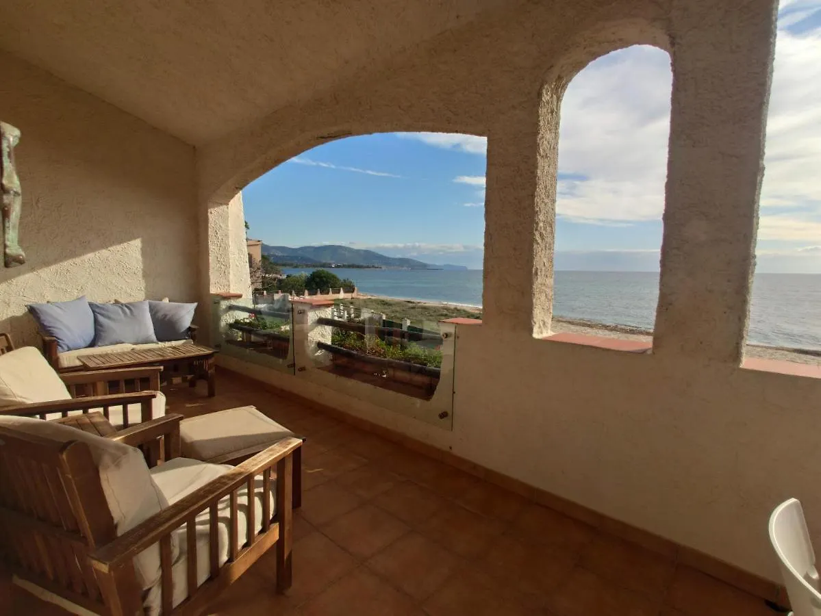 In Front Of The Beach - La Terrazza Sul Mare Flumini di Quartu Apartment